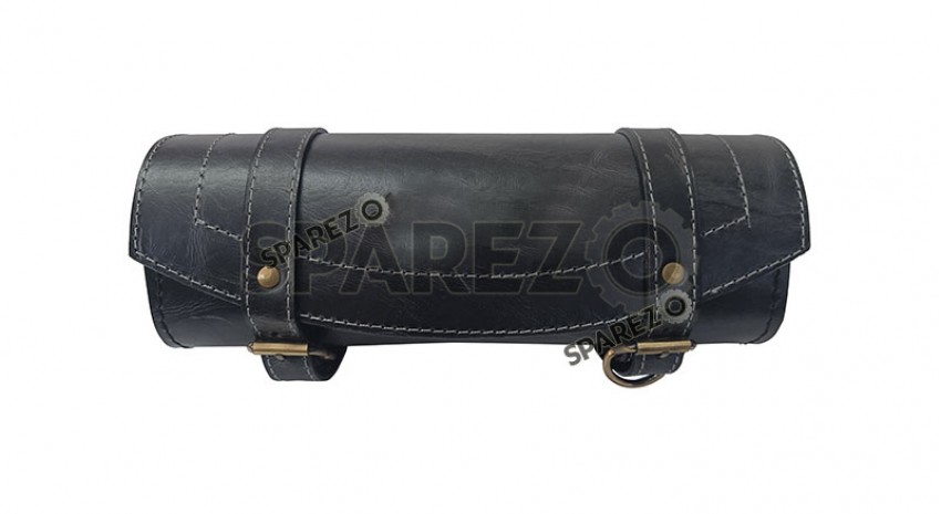 Royal Enfield Meteor 350 Black Color Genuine Leather Tools & Accessories  Bag