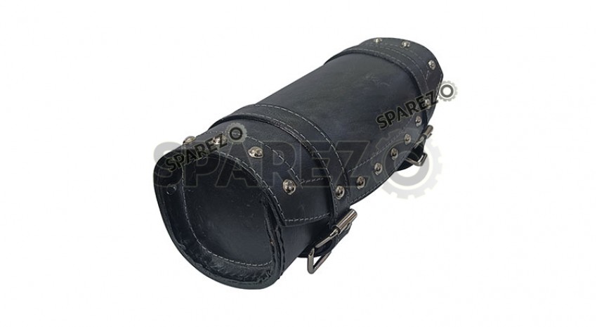 Royal Enfield Meteor 350 Black Color Genuine Leather Tools & Accessories  Bag