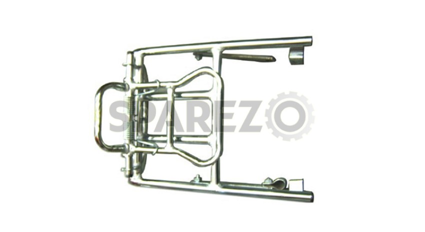 adjustable chromed rear luggage carrier royal enfield