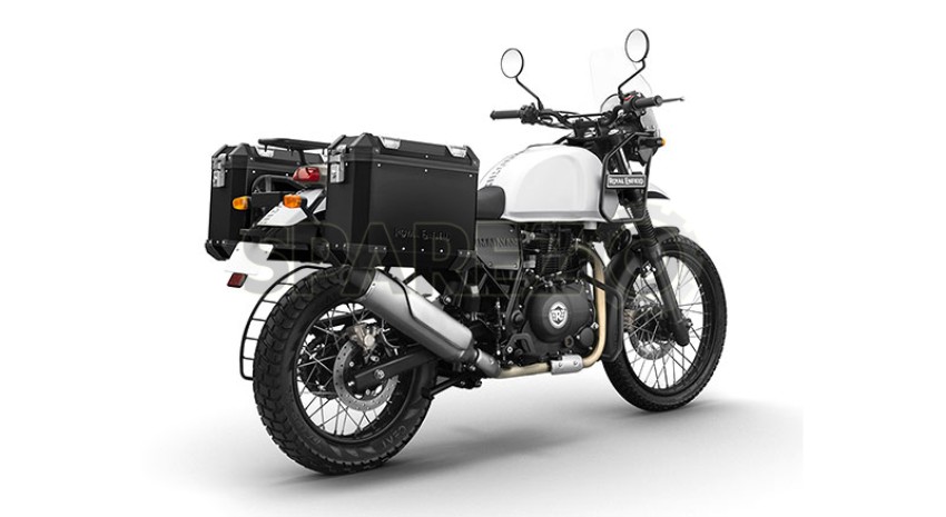 royal enfield himalayan side panniers